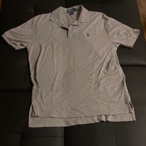 Polo by Ralph Lauren Classic Gray Polo Shirt